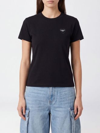 Carhartt Work in Progress T-shirt slim fit in cotone a girocollo con logo a contrasto
