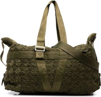 Bottega Veneta Pre-owned Bottega Veneta Canvas Intrecciato Webbing Cassette Duffle Bag Ladies PAIRHJD5RTBRYE1H