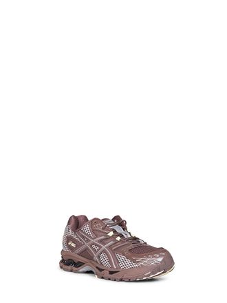 Asics Mens Sneakers Gel-Nimbus 10.1 Brown Synthetic Fibres Trainers