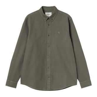 Carhartt Work in Progress Camisa L/S Bolton - Shirts - Hombre - Verde - S