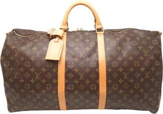 Louis Vuitton Brown Monogram Boston Bag (Pre-Owned)