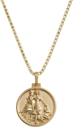 Awe Inspired Goddess Pendant Necklace in Freya/Gold at Nordstrom