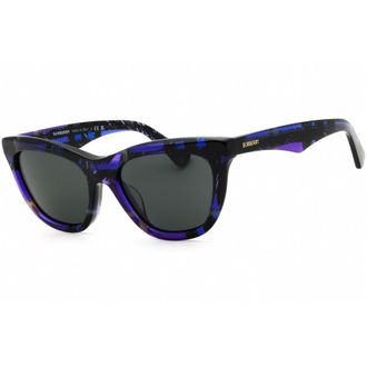 Burberry Ladies Multi-Color Cat Eye Sunglasses 0BE4435F