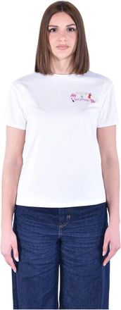MC2 Saint Barth T-shirts - Dames - T-shirts - Wit - M - Katoen - Tops