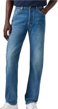 Levi's 501 Original Lichtgewicht Jeans - Heren - Regular Fit Jeans - Blauw - W36 L32 - Katoen - Jeans