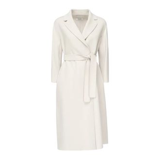 Max Mara Dames, Mantels, Beige, Maat: XS Wol