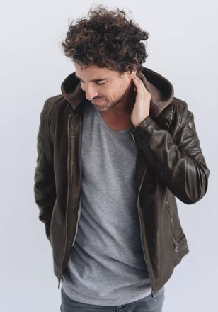 Mauritius Lederjacke MAURITIUS Rylo LAKEV, Herren, Gr. 3XL, braun (schwarz braun), Obermaterial: 100% Schafsleder. Futter: 100% Baumwolle. &Auml;rmelfutter: 100% Pol