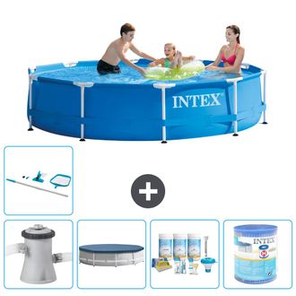 Intex Piscina Con Estructura Redonda - 305x76 Cm - 8-piezas S31629
