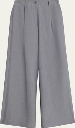 Toccin Solara Pleated Wide-Leg Pants