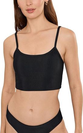 Beach Riot Elara Top Womens Clothing Black : SM, Polyester/Spandex