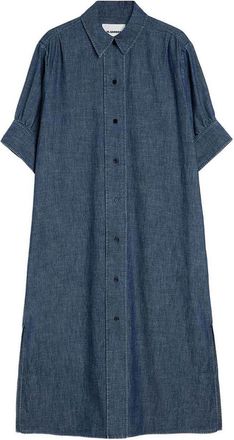 Jil Sander Denim Cotton Chemisier Dress