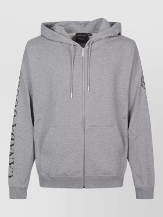 Canada Goose rove hooded sweatshirt graphic front pockets