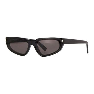 Saint Laurent SL634NOVA001 Cat-Eye Full Rim Sunglasses - Black