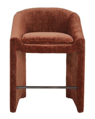 Safavieh Couture Kagan Chenille Counter Stool
