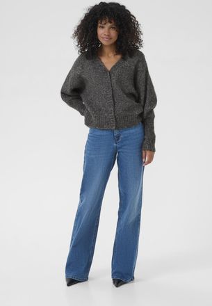 Kaffe Vest KAcuba Vest Regular fit dark grey