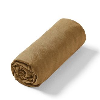 AM.PM Hoeslaken in gewassen linnen, Elina voor dikke matras