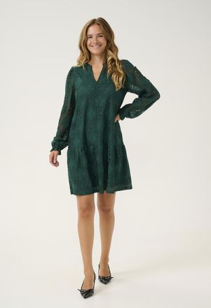 Culture Jurk Relaxed fit green