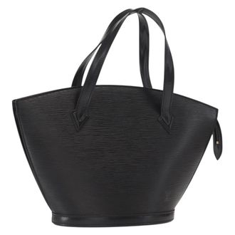 Louis Vuitton Saint Jacques Epi Leather Black Leather Handbag (Pre-Owned)