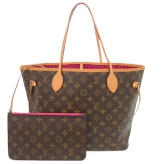 Louis Vuitton Pre-owned Tote Bags, female, Brown, Size: ONE SIZE Pre-owned Vintage Monogram Pivoine Tote Bag