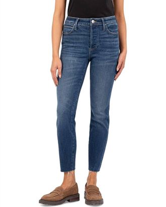 Kut from the Kloth Charlize High Rise Cigarette Leg Jeans In Jubilant