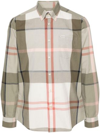 Barbour Camicia Harris a quadri - Verde
