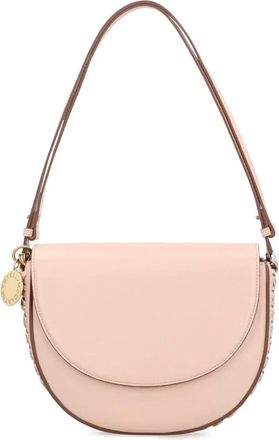 Stella McCartney Stella Logo Schoudertas - Dames - Schoudertassen - Roze - ONE Size - Polyester - Tassen