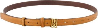 By Malene Birger Accessoires, Dames, Bruin, ONE Size, Leer, Marlos Riem