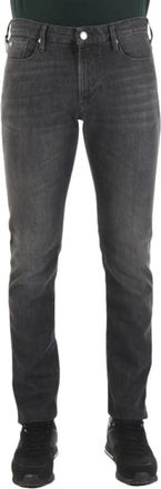 Emporio Armani J06 Slim-fit Jeans - Heren - Slim Fit Jeans - Grijs - W40 - Katoen - Jeans