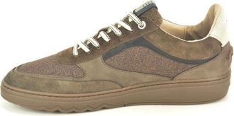 Floris Van Bommel Schoenen, Heren, Grijs, 42 1/2 EU, Combi Sneaker N