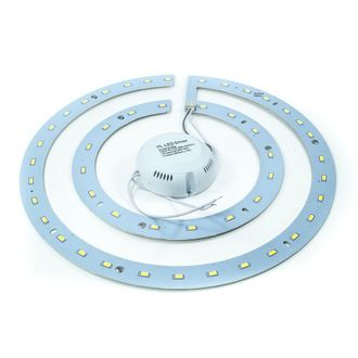 Trade Shop Trade Shop - Kit De Conversi&oacute;n De Panel De Anillo Led Smd L&aacute;mpara De Techo De Doble Anillo Luz De Ne&oacute;n - -36 Vatios