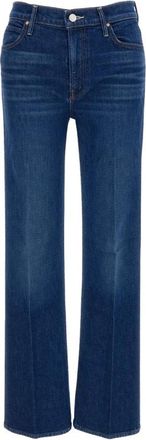 Mother Wide Jeans - Dames - Loose Fit Jeans - Blauw - W27 - Jeans