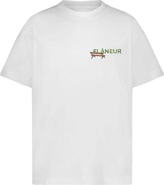 Flaneur Flâneur, Uomo, Top, Bianco, S, new