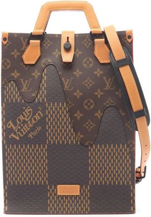 Louis Vuitton Brown Ebene Monogram Coated Canvas Pvc Leather Tote Bag (Pre-Owned)