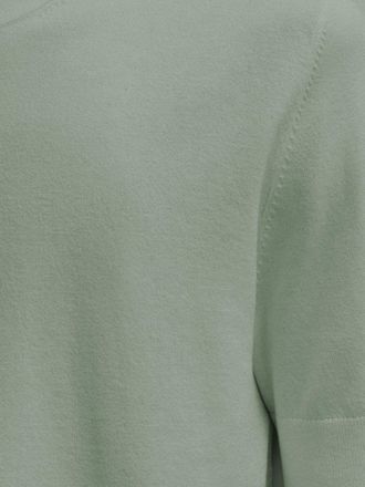 HUGO BOSS Mens Sweater Viscose-Blend Green