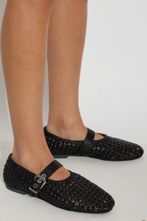 AllSaints Sabine Ballerinas, Womens, Black