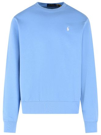 Polo Ralph Lauren lichtblauw katoenen sweatshirt
