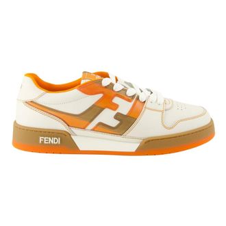 Fendi Heren, Schoenen, Oranje, Maat: 44 EU Leer