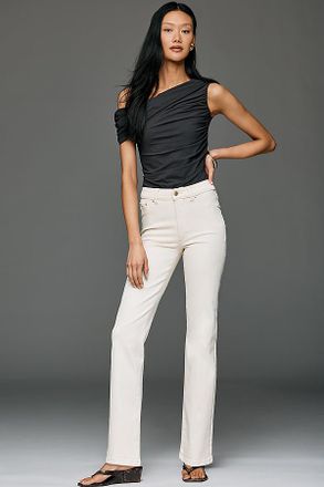 DL1961 Halle High-Rise Straight-Leg Jeans