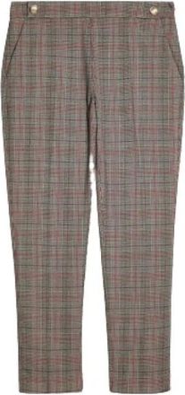 Liu Jo Gingerly Prince of Wales Broek - Dames - Chinos - Grijs - XS - Broeken