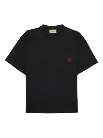 A Paper Kid logo-embroidered T-shirt - unisex - Cotton - M - Black