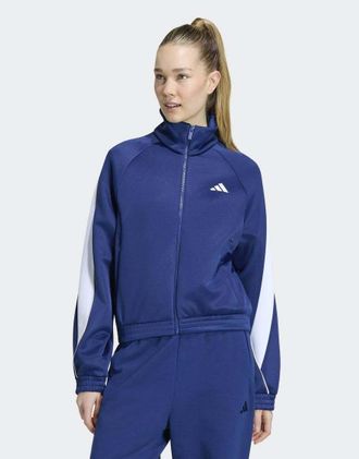 adidas Stadium - Top sportivo blu scuro