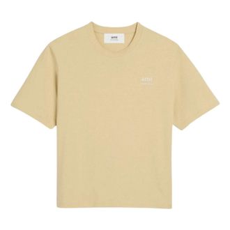 Ami Alexandre Mattiussi T-Shirt Cream UTS024-726-721