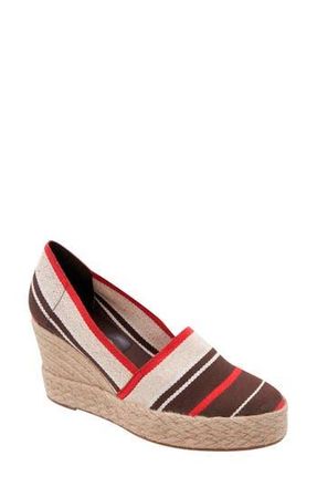 Andr&eacute; Assous Patti Espadrille Wedge in Brown Multi at Nordstrom Rack, Size 10