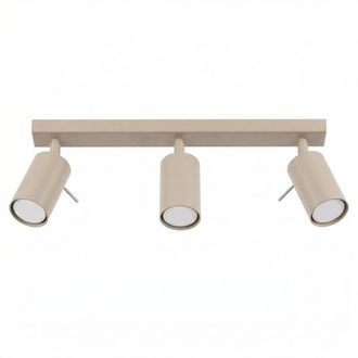 Sollux Lighting Plafone taupe acero alt. 16 cm