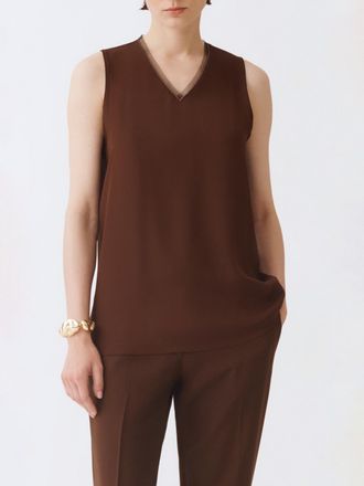 Fabiana Filippi Top FABIANA FILIPPI Woman color Ebony