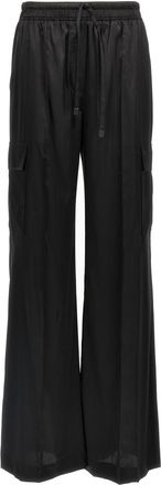Tom Ford Black Cargo silk pants