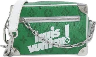 Louis Vuitton Vintage, unisex, Groen, ONE Size, Pre-owned Vintage Cross Body Bag