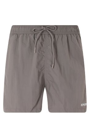 Represent Taupe Core Polyester-Blend Swim Shorts