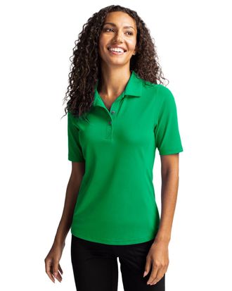 Cutter & Buck Virtue Eco Pique Recycled Womens Polo Shirt