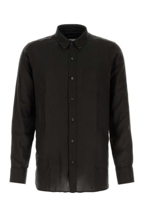 Tom Ford Black Lyocell Shirt